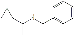 (1-cyclopropylethyl)(1-phenylethyl)amine,,结构式