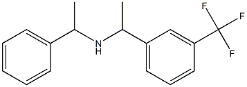 (1-phenylethyl)({1-[3-(trifluoromethyl)phenyl]ethyl})amine|