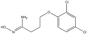 (1Z)-4-(2,4-dichlorophenoxy)-N'-hydroxybutanimidamide|