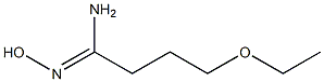 (1Z)-4-ethoxy-N'-hydroxybutanimidamide