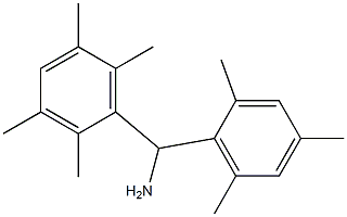 (2,3,5,6-tetramethylphenyl)(2,4,6-trimethylphenyl)methanamine 化学構造式