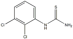 (2,3-dichlorophenyl)thiourea 化学構造式