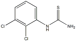 (2,3-dichlorophenyl)thiourea Structure