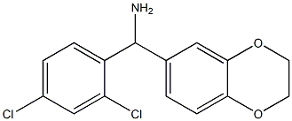 (2,4-dichlorophenyl)(2,3-dihydro-1,4-benzodioxin-6-yl)methanamine