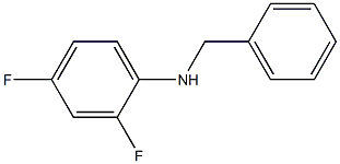 (2,4-difluorophenyl)(phenyl)methylamine Structure