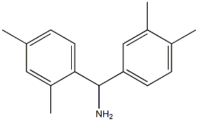 (2,4-dimethylphenyl)(3,4-dimethylphenyl)methanamine