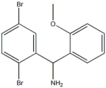  (2,5-dibromophenyl)(2-methoxyphenyl)methanamine