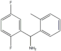 (2,5-difluorophenyl)(2-methylphenyl)methanamine