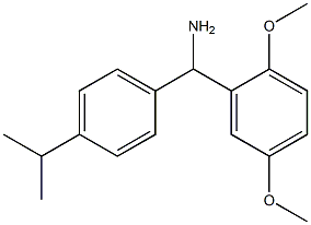 (2,5-dimethoxyphenyl)[4-(propan-2-yl)phenyl]methanamine