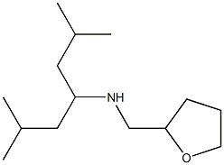 (2,6-dimethylheptan-4-yl)(oxolan-2-ylmethyl)amine Structure