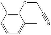 (2,6-dimethylphenoxy)acetonitrile Structure