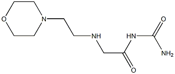 (2-{[2-(morpholin-4-yl)ethyl]amino}acetyl)urea