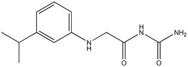  (2-{[3-(propan-2-yl)phenyl]amino}acetyl)urea