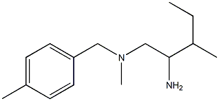 (2-amino-3-methylpentyl)(methyl)[(4-methylphenyl)methyl]amine