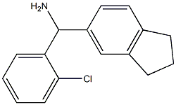  (2-chlorophenyl)(2,3-dihydro-1H-inden-5-yl)methanamine