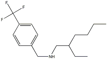 (2-ethylhexyl)({[4-(trifluoromethyl)phenyl]methyl})amine Struktur