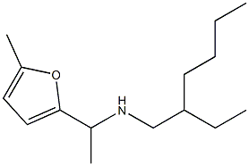 (2-ethylhexyl)[1-(5-methylfuran-2-yl)ethyl]amine Structure