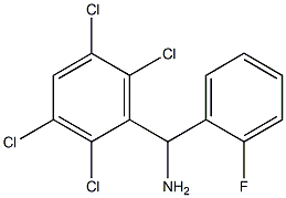 (2-fluorophenyl)(2,3,5,6-tetrachlorophenyl)methanamine|