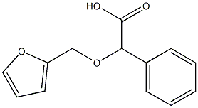(2-furylmethoxy)(phenyl)acetic acid 结构式