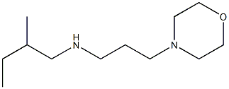 (2-methylbutyl)[3-(morpholin-4-yl)propyl]amine,,结构式