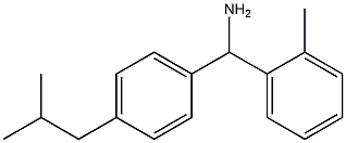 (2-methylphenyl)[4-(2-methylpropyl)phenyl]methanamine
