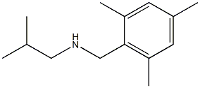 (2-methylpropyl)[(2,4,6-trimethylphenyl)methyl]amine Struktur