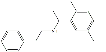 (2-phenylethyl)[1-(2,4,5-trimethylphenyl)ethyl]amine Structure