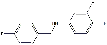 (3,4-difluorophenyl)(4-fluorophenyl)methylamine 结构式