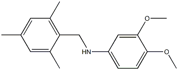 (3,4-dimethoxyphenyl)(mesityl)methylamine
