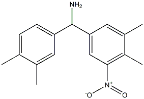 (3,4-dimethyl-5-nitrophenyl)(3,4-dimethylphenyl)methanamine