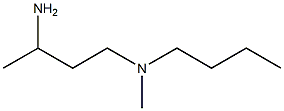 (3-aminobutyl)(butyl)methylamine Structure