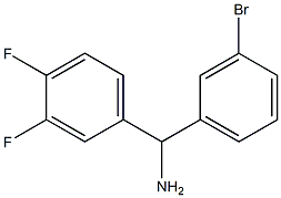 (3-bromophenyl)(3,4-difluorophenyl)methanamine