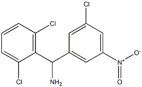 (3-chloro-5-nitrophenyl)(2,6-dichlorophenyl)methanamine