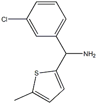 (3-chlorophenyl)(5-methylthiophen-2-yl)methanamine