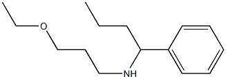 (3-ethoxypropyl)(1-phenylbutyl)amine 结构式