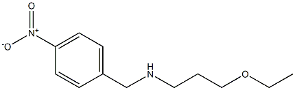 (3-ethoxypropyl)[(4-nitrophenyl)methyl]amine Structure