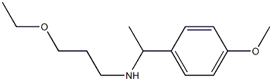 (3-ethoxypropyl)[1-(4-methoxyphenyl)ethyl]amine