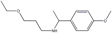 (3-ethoxypropyl)[1-(4-methoxyphenyl)ethyl]amine|