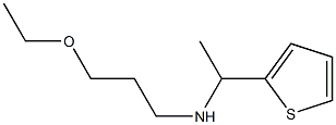 (3-ethoxypropyl)[1-(thiophen-2-yl)ethyl]amine 化学構造式