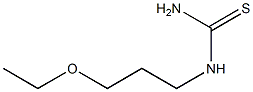 (3-ethoxypropyl)thiourea 结构式