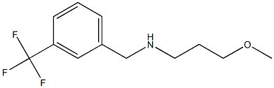 (3-methoxypropyl)({[3-(trifluoromethyl)phenyl]methyl})amine 结构式