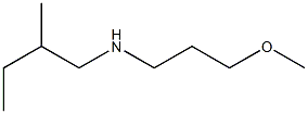 (3-methoxypropyl)(2-methylbutyl)amine Structure