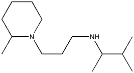 (3-methylbutan-2-yl)[3-(2-methylpiperidin-1-yl)propyl]amine Struktur