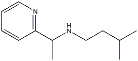 (3-methylbutyl)[1-(pyridin-2-yl)ethyl]amine Structure