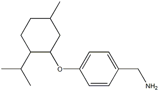 (4-{[5-methyl-2-(propan-2-yl)cyclohexyl]oxy}phenyl)methanamine