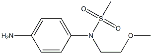 (4-aminophenyl)-N-(2-methoxyethyl)methanesulfonamide