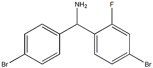(4-bromo-2-fluorophenyl)(4-bromophenyl)methanamine|