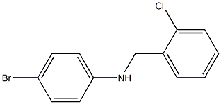 (4-bromophenyl)(2-chlorophenyl)methylamine,,结构式