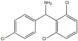 (4-chlorophenyl)(2,6-dichlorophenyl)methanamine