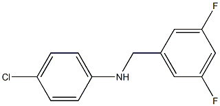 (4-chlorophenyl)(3,5-difluorophenyl)methylamine